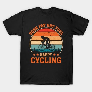 Vintage Cycling Funny Classic Bicycle Bicycling Lover T-Shirt